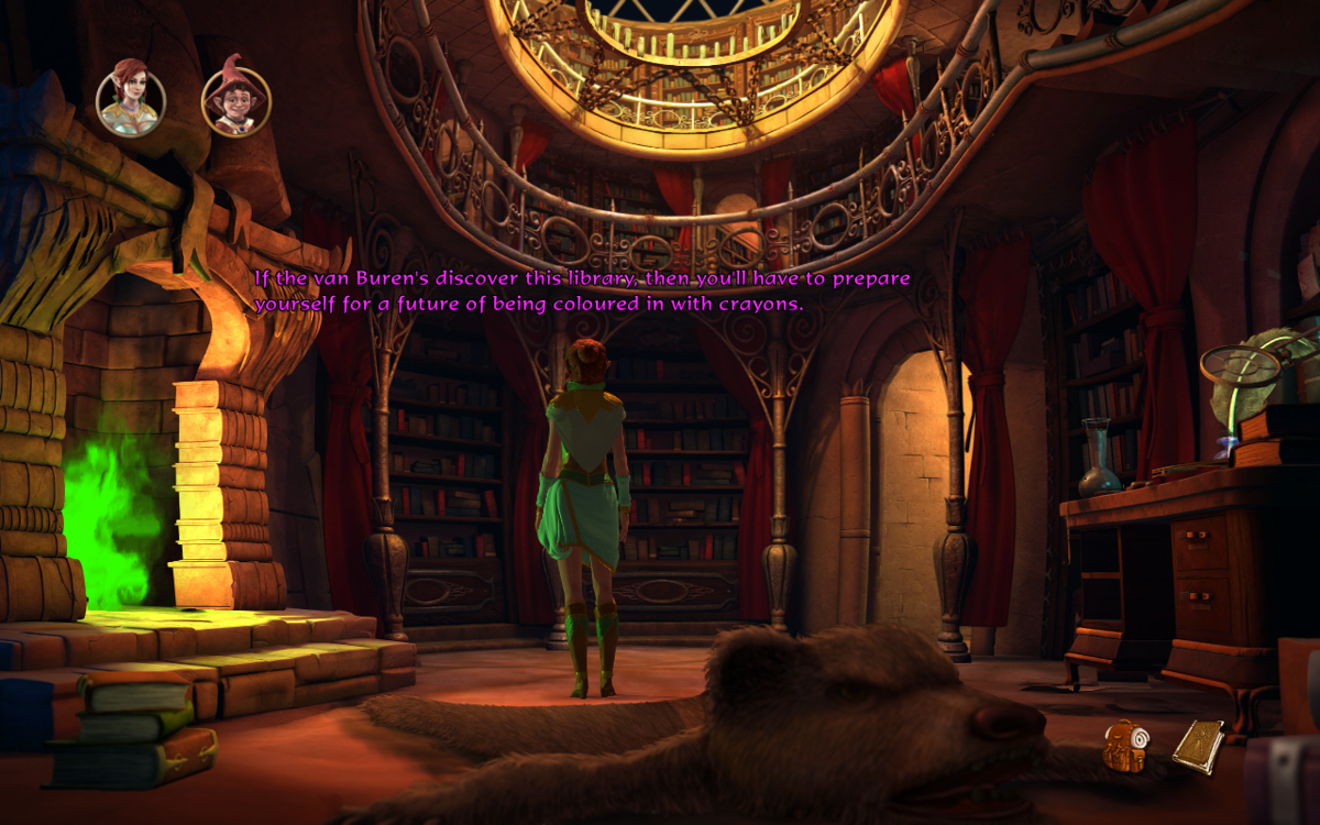 The Book of Unwritten Tales 2 screenshot 4 for Playstation 4